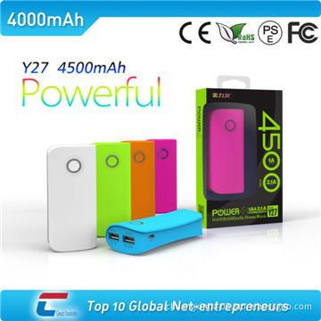 Big capacity automatic mobile phone charger with LCD display 5200mah